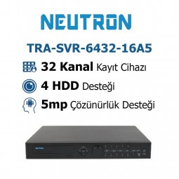 Neutron TRA-SVR-6432-16A5 32 Kanal Ahd Kayıt Cihazı Neutron TRA-SVR-6432-16A5 32 Kanal Ahd Kayıt Cihazı